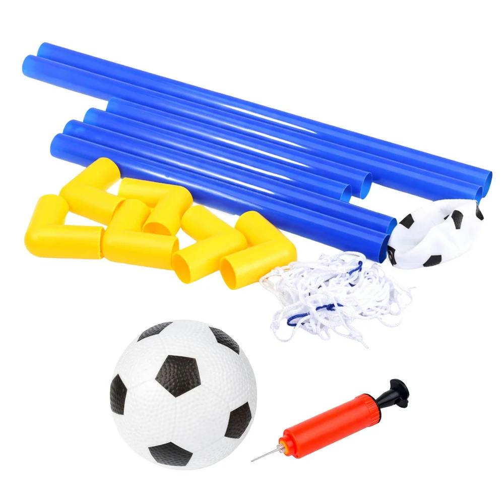 Dječji nogometni set s golom, loptom i pumpom, 62 × 41 × 30 cm_4