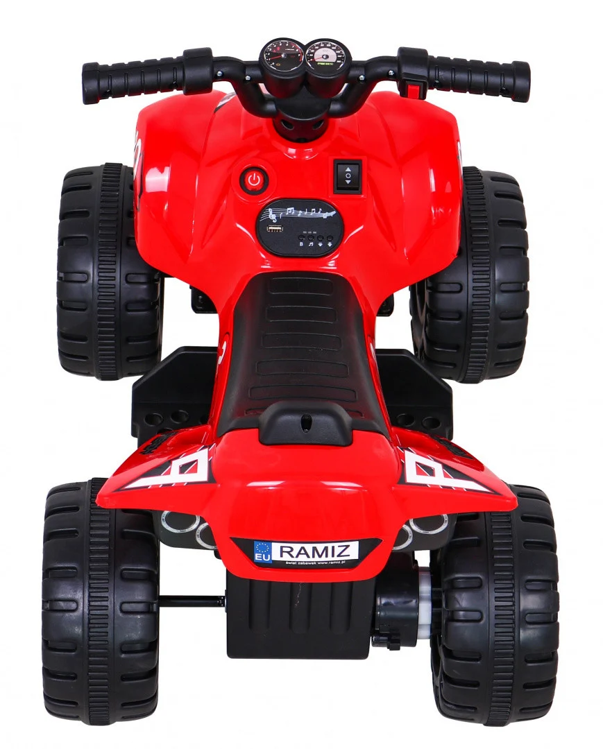 Dječji quad na akumulator 25 W, crveni_7