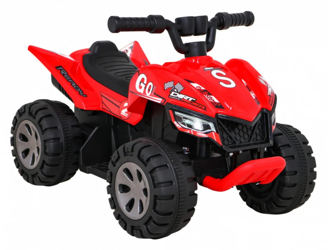 Dječji quad na akumulator 25 W, crveni_9