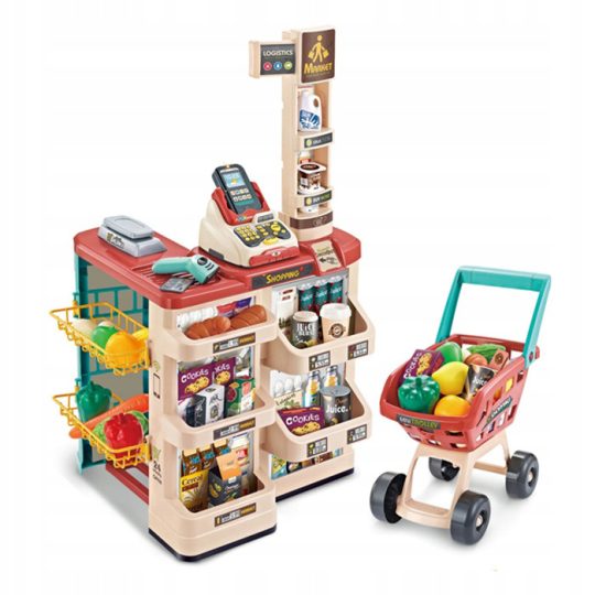 Dječji Set Supermarket Za Igru Profi Market