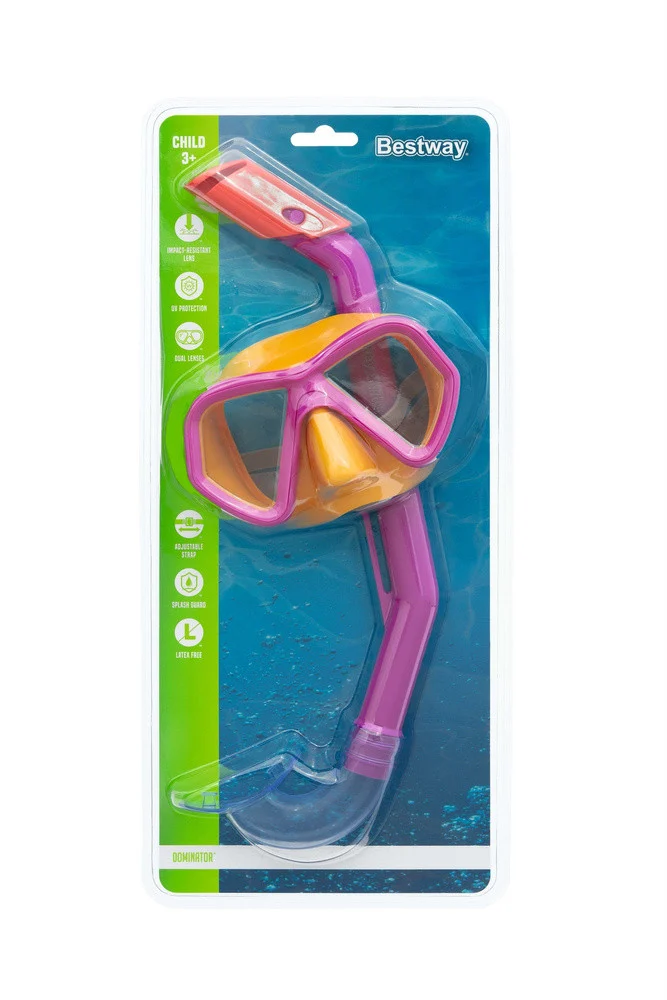 Dječji set za ronjenje Bestway 24023, maska i tuba, plava_8