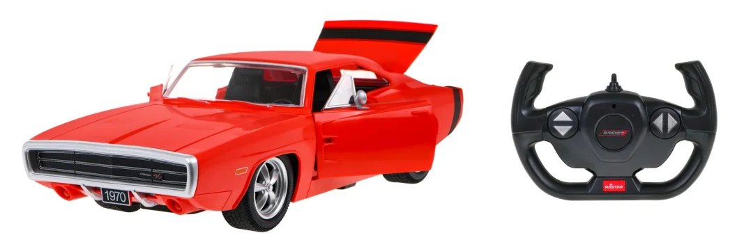 Dodge Charger RT iz 1970. crveni RASTAR model 1:16 automobil na daljinsko upravljanje, crvena_2