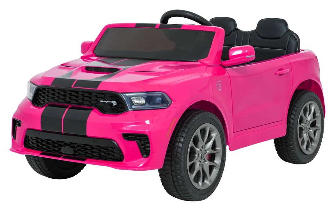 Dodge Durango ružičasti auto na akumulator_5