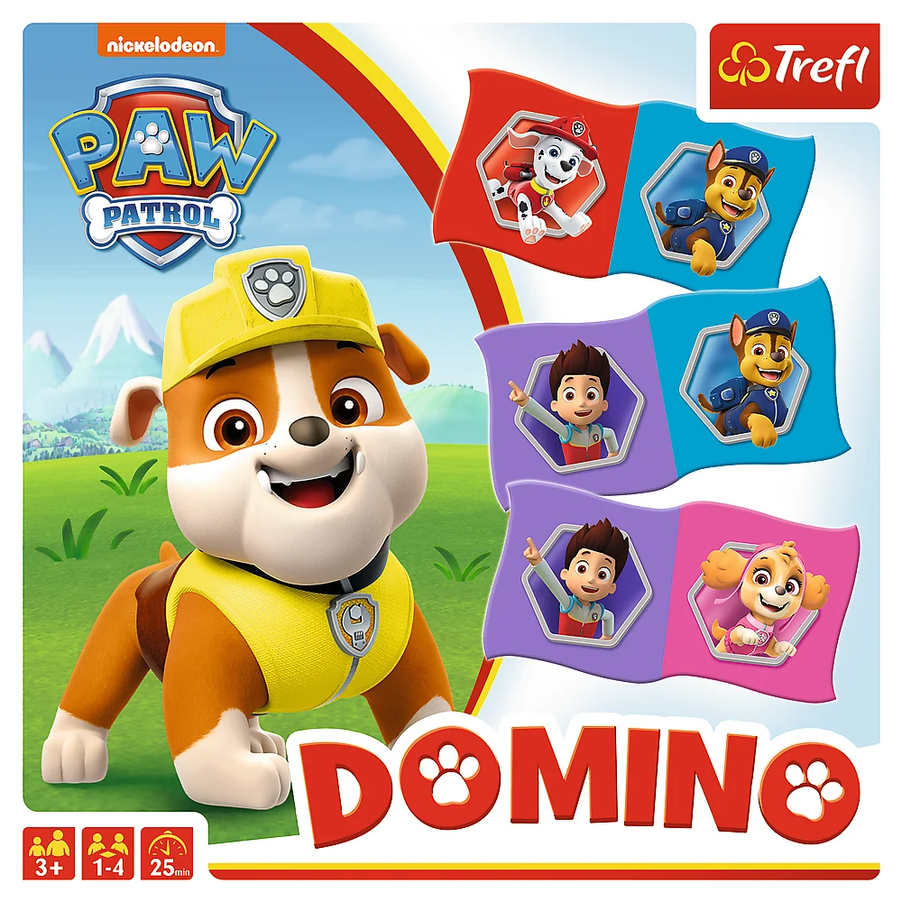 Domino Paw Patrol – Edukativna igra za djecu Trefl 01895_5