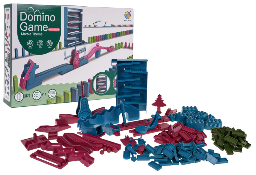 Domino set s kuglicama 130 dijelova_1