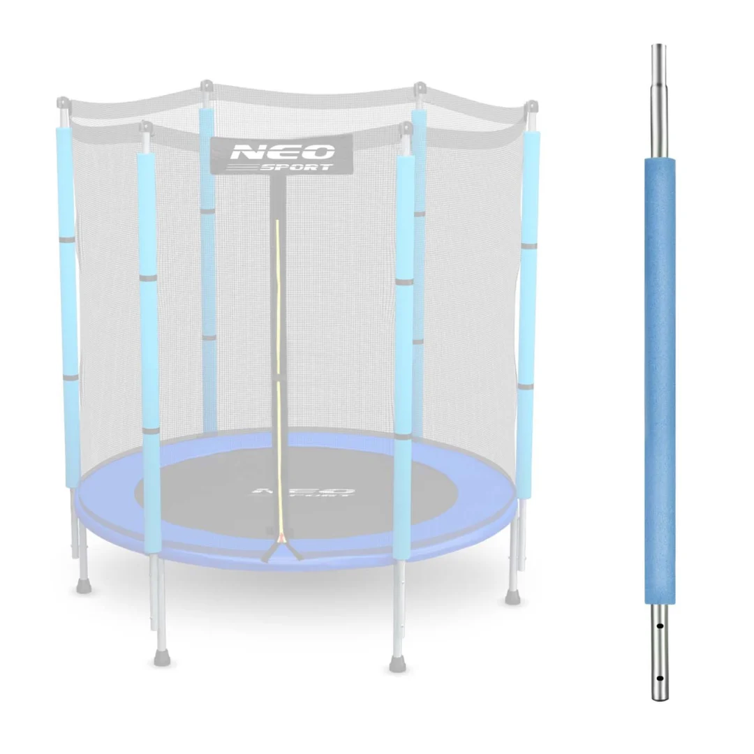 Donji stup trampolina Neo-Sport, vanjska mreža, Ø 1,4 m, plavi_1