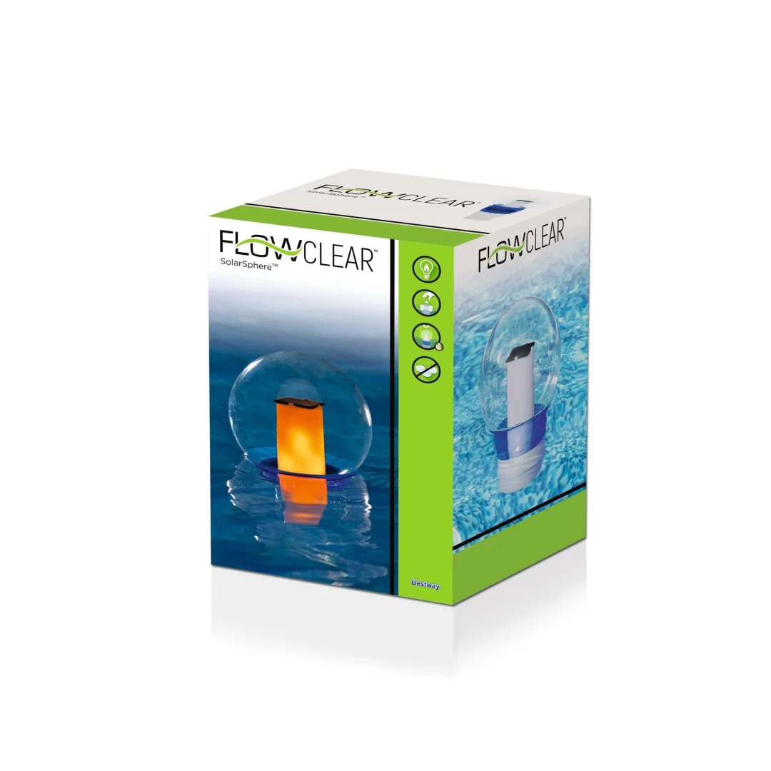 Dozator kemikalija s plutajućim efektom + BESTWAY LED lampa + čišćenje vode u bazenu_15