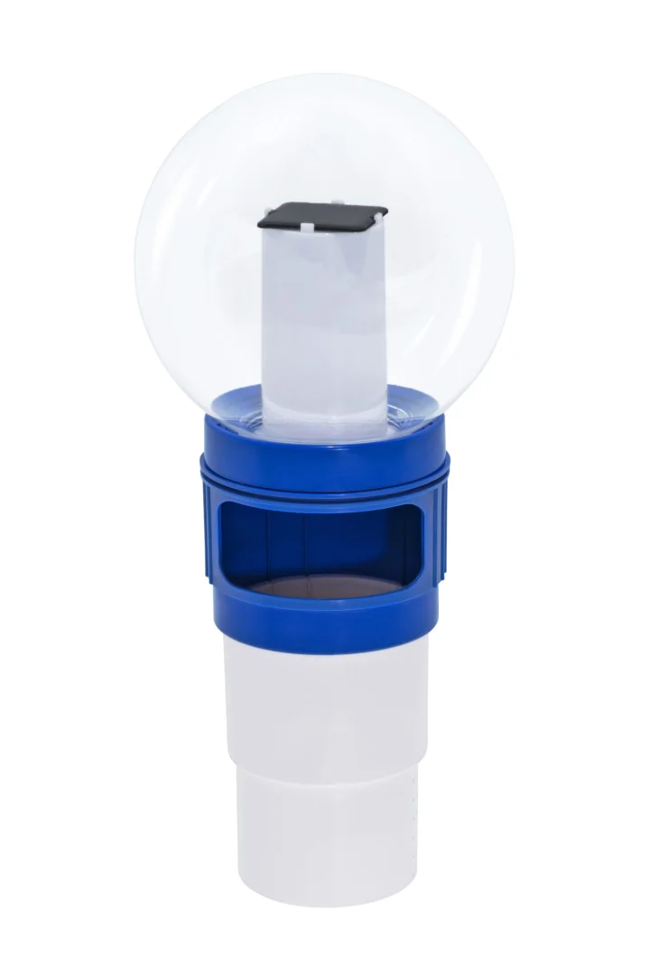 Dozator kemikalija s plutajućim efektom + BESTWAY LED lampa + čišćenje vode u bazenu_2