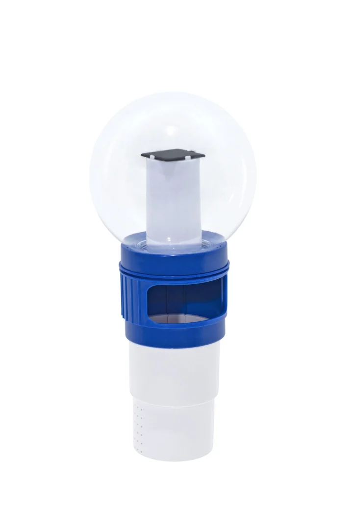Dozator kemikalija s plutajućim efektom + BESTWAY LED lampa + čišćenje vode u bazenu_3