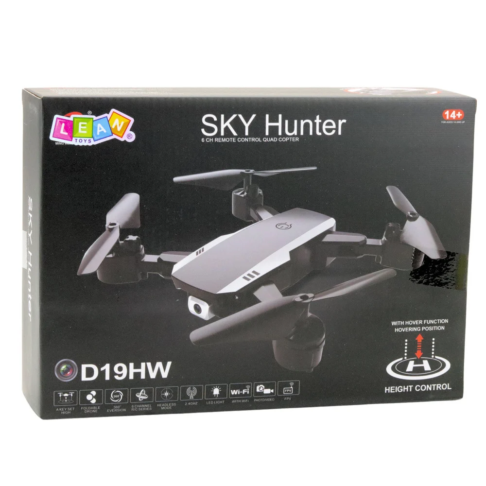 Dron Sky Hunter D19HW, FPV kamera, Wi-Fi, 15 min leta_5