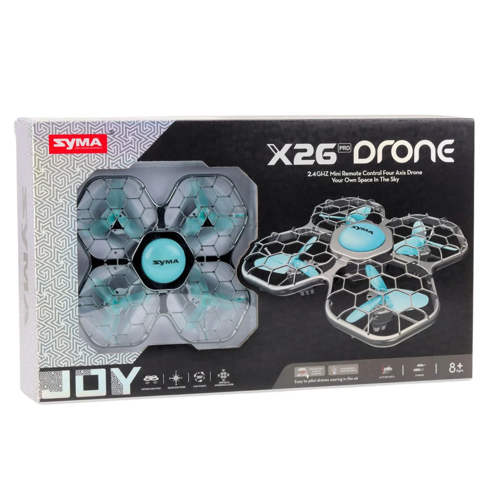 Dron Syma X26 PRO, 16 akrobatika, LED, Wi-Fi_6