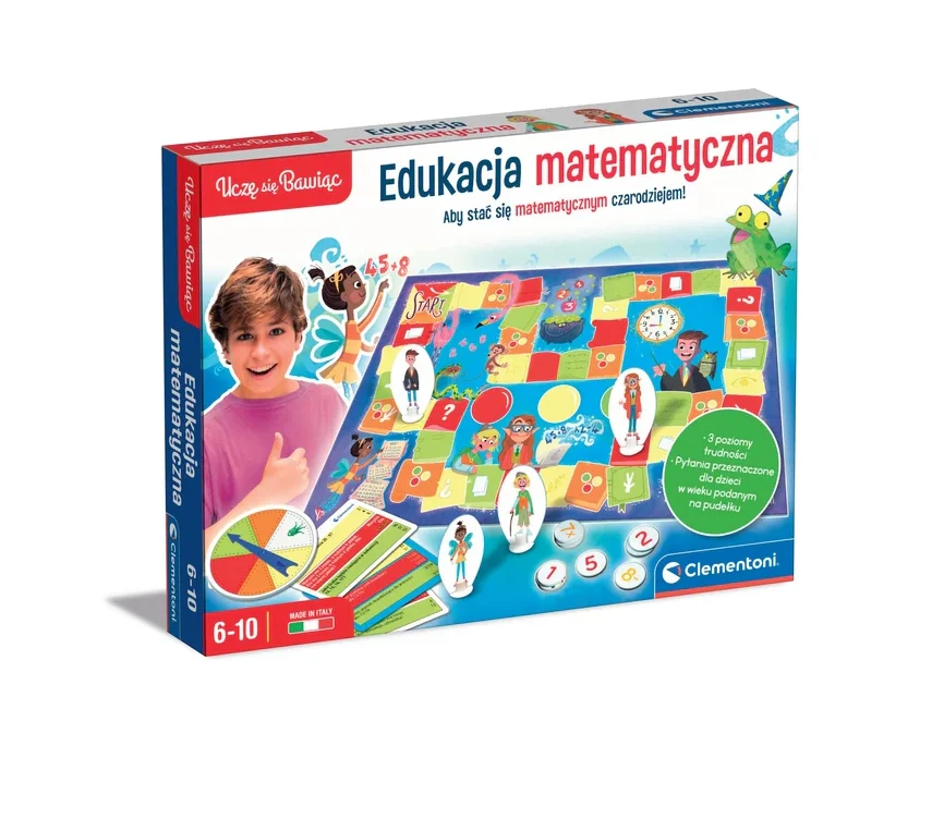 Društvena igra Edukativna matematika Clementoni 50778, poljski jezik_4