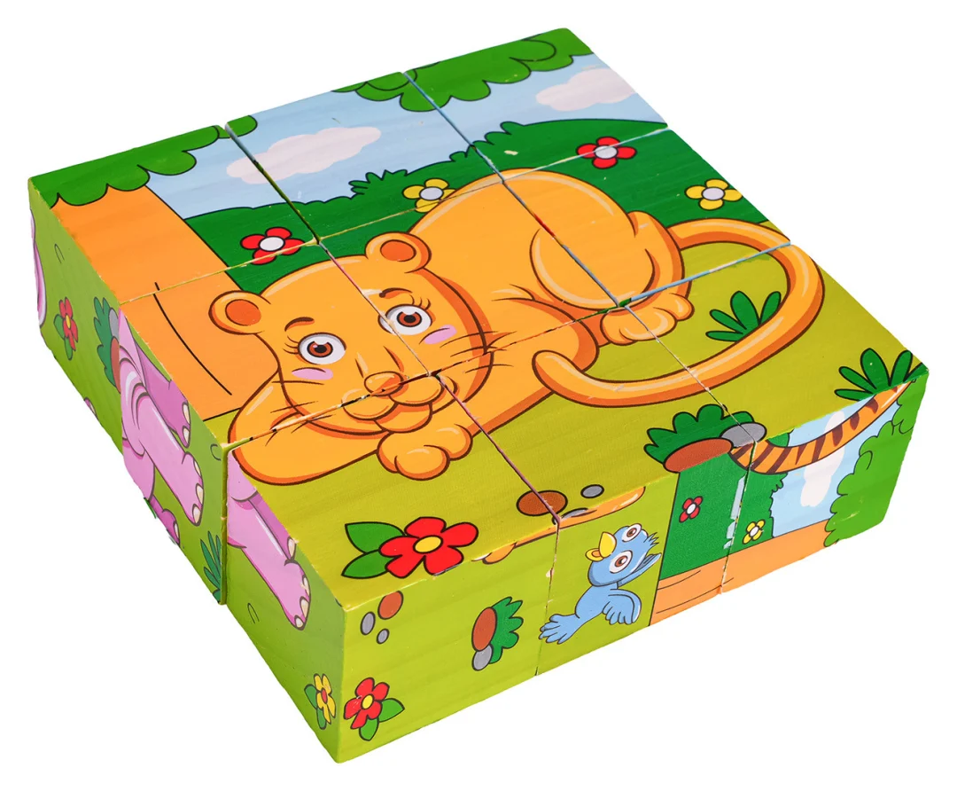 Drvene kocke za najmlađe Safari_2