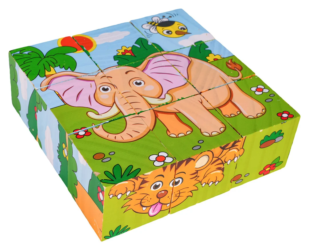 Drvene kocke za najmlađe Safari_6