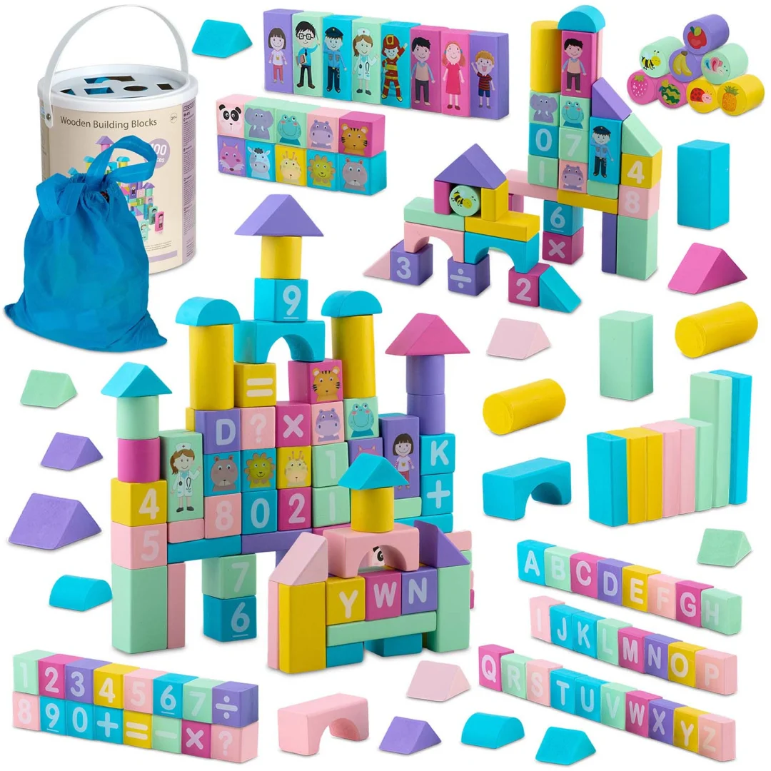 Drveni edukativni blokovi RK-871 Ricokids, siva_10