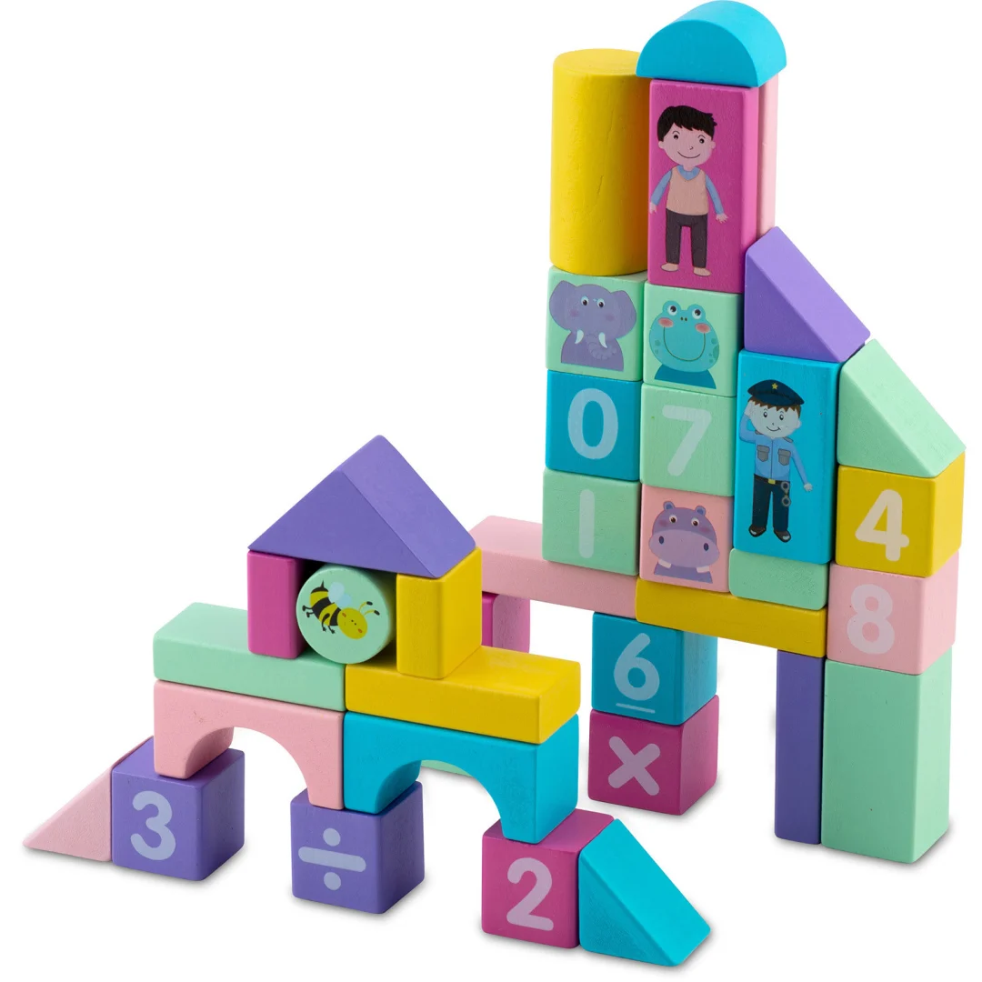 Drveni edukativni blokovi RK-871 Ricokids, siva_3