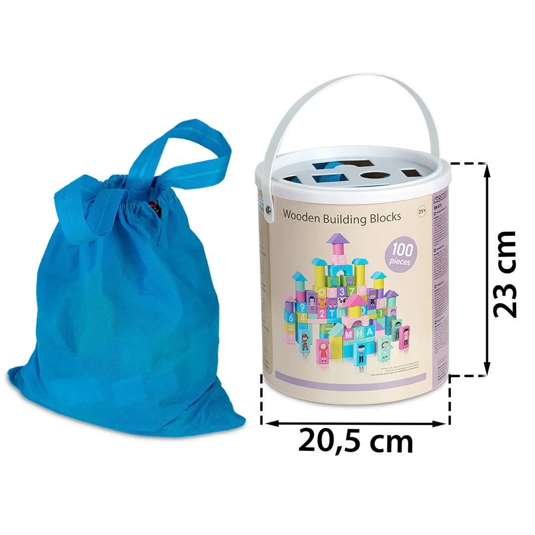 Drveni edukativni blokovi RK-871 Ricokids, siva_7