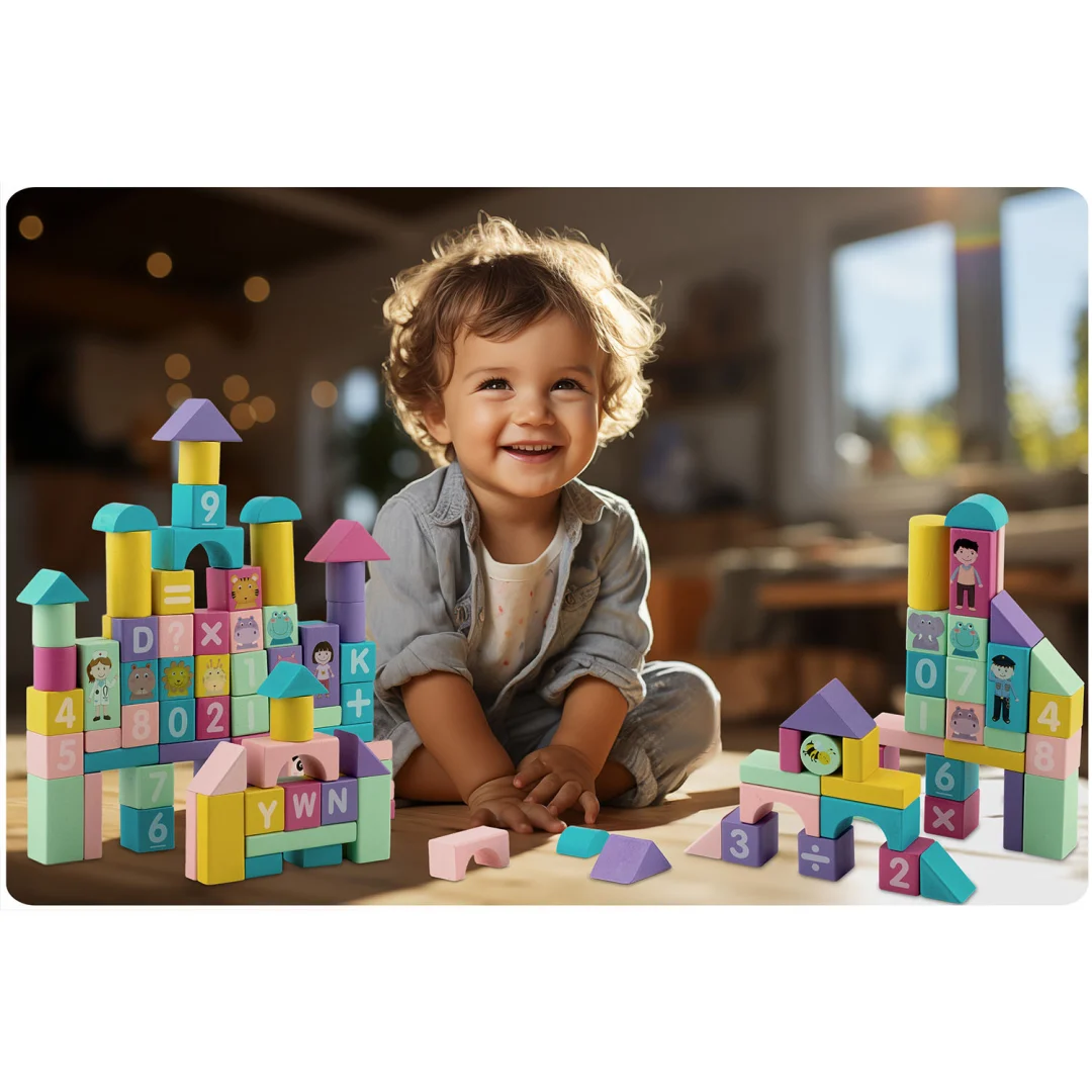 Drveni edukativni blokovi RK-871 Ricokids, siva_8
