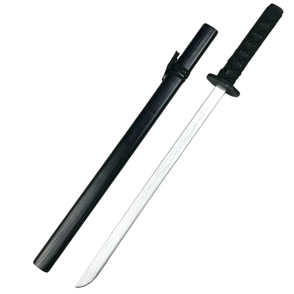 Drveni rekvizit katana 70 cm, crni_3