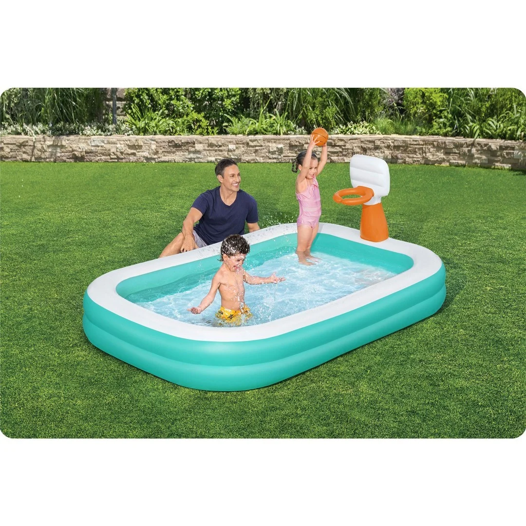Dunk'N Splash Napuhani bazen 251 x 168 x 102 cm Bestway 54445_2