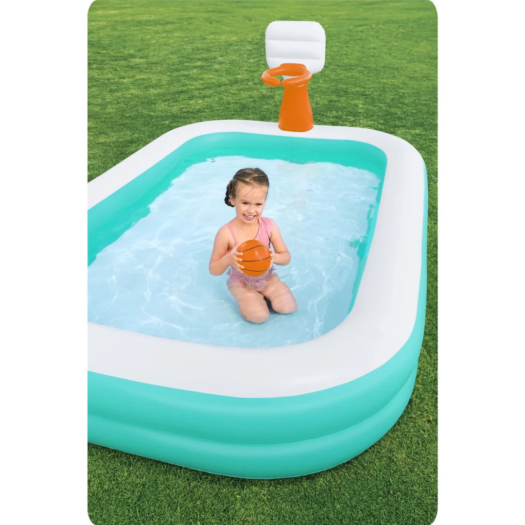 Dunk'N Splash Napuhani bazen 251 x 168 x 102 cm Bestway 54445_6