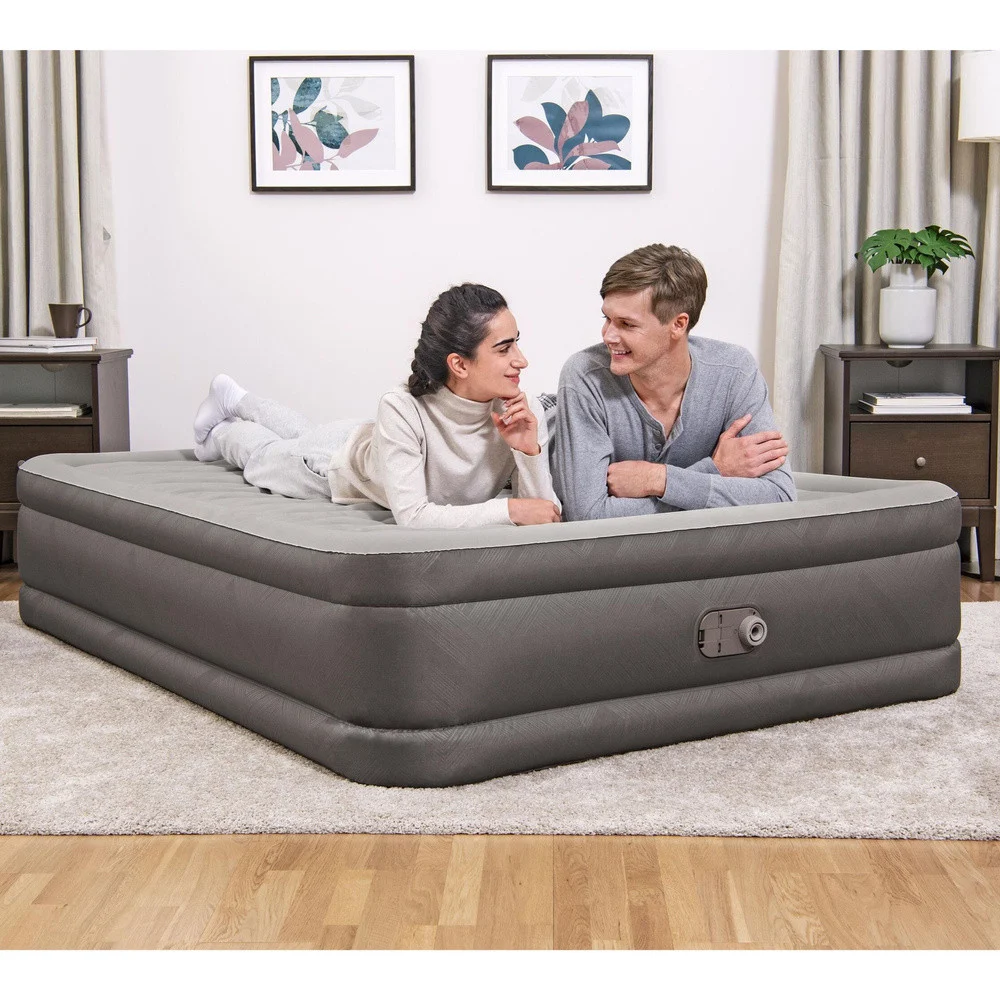 Dvostruki napuhni madrac s električnom pumpom 203x152 cm Bestway 69050_7