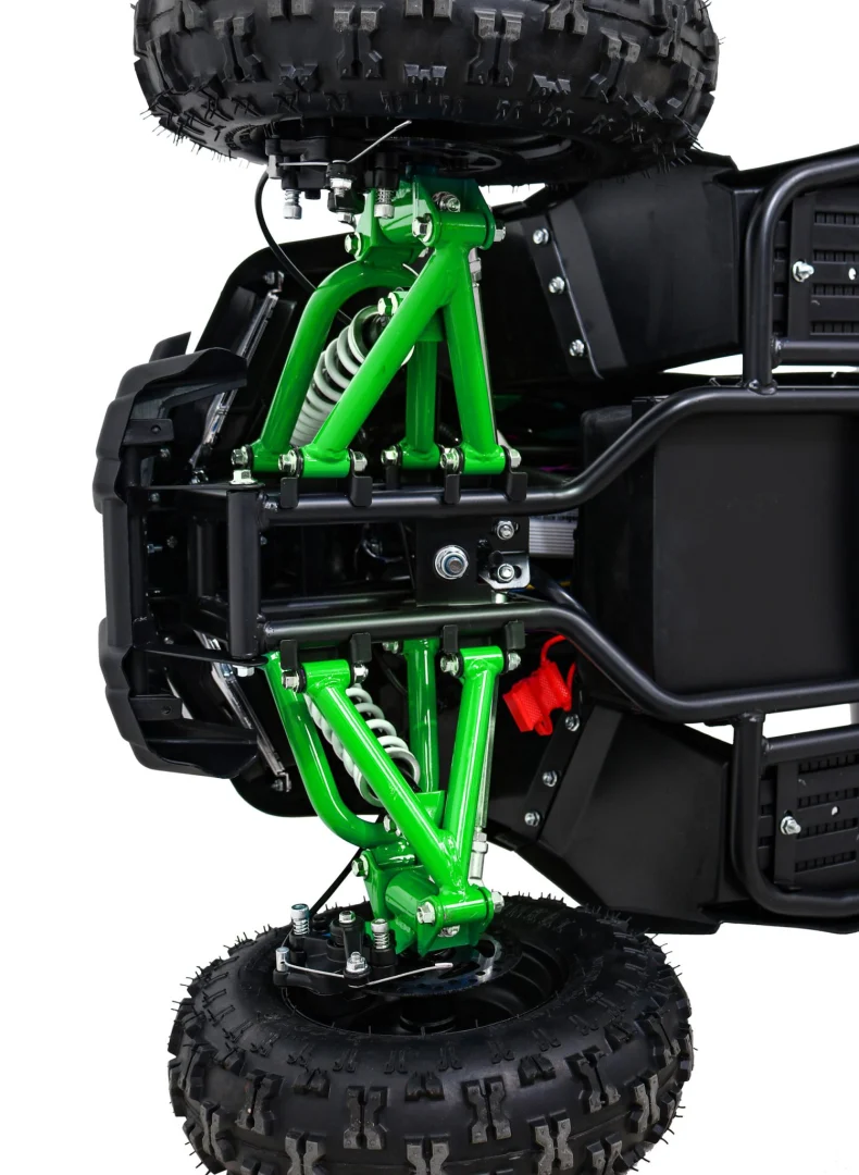 E-STAR Quad na baterije Zeleni 35 km/h + 1000 W motor + pneumatske gume + podešavanje, zelena motor na akumulator_10