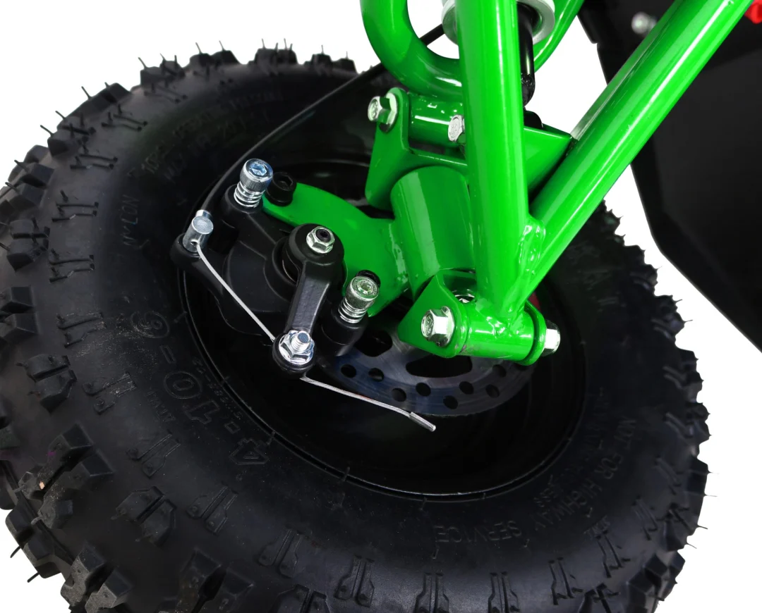 E-STAR Quad na baterije Zeleni 35 km/h + 1000 W motor + pneumatske gume + podešavanje, zelena motor na akumulator_12