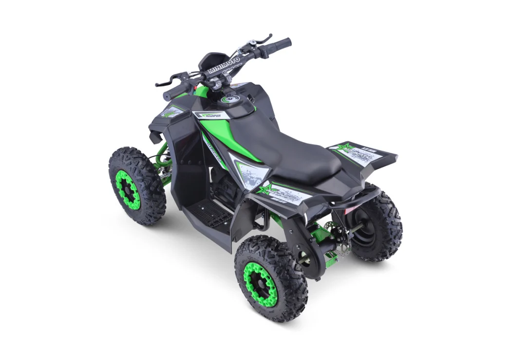 E-STAR Quad na baterije Zeleni 35 km/h + 1000 W motor + pneumatske gume + podešavanje, zelena motor na akumulator_2