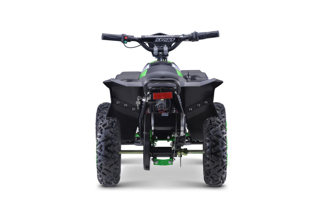 E-STAR Quad na baterije Zeleni 35 km/h + 1000 W motor + pneumatske gume + podešavanje, zelena motor na akumulator_3