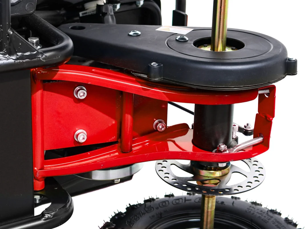 E-STAR Quad na baterije crveni 35 km/h + 1000 W motor + pneumatske gume + podešavanje, crvena motor na akumulator_11