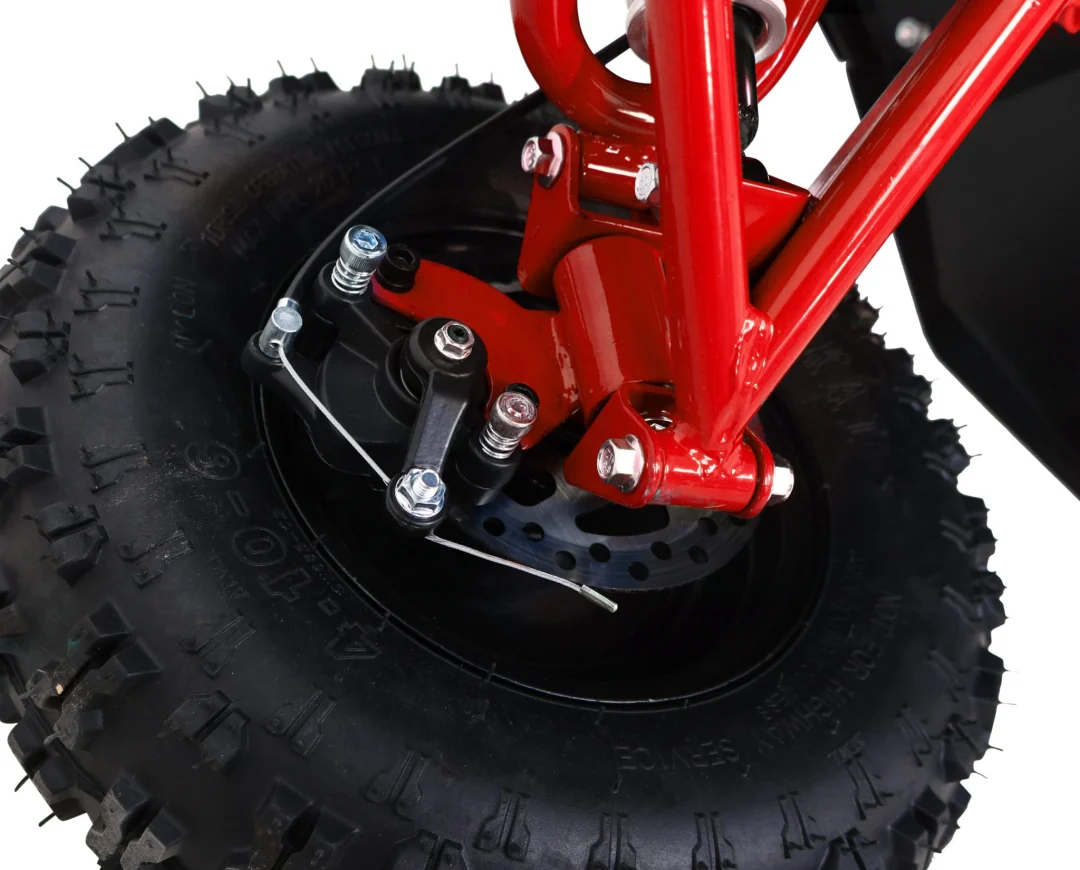 E-STAR Quad na baterije crveni 35 km/h + 1000 W motor + pneumatske gume + podešavanje, crvena motor na akumulator_12