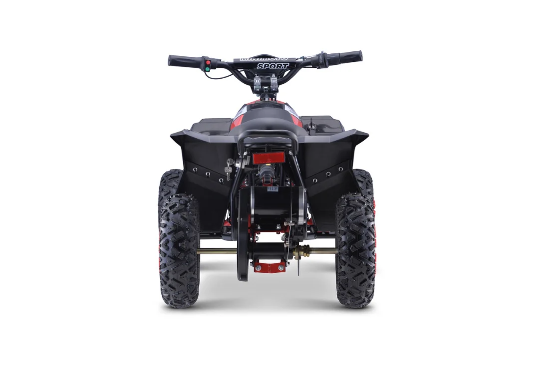 E-STAR Quad na baterije crveni 35 km/h + 1000 W motor + pneumatske gume + podešavanje, crvena motor na akumulator_5