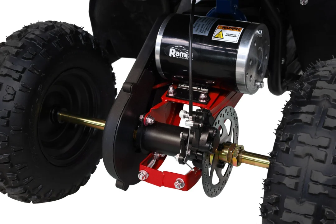 E-STAR Quad na baterije crveni 35 km/h + 1000 W motor + pneumatske gume + podešavanje, crvena motor na akumulator_8