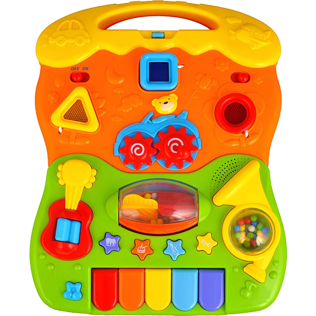 Edukativna hodalica s glazbom 2 u 1 RK-744 Ricokids bijela_12