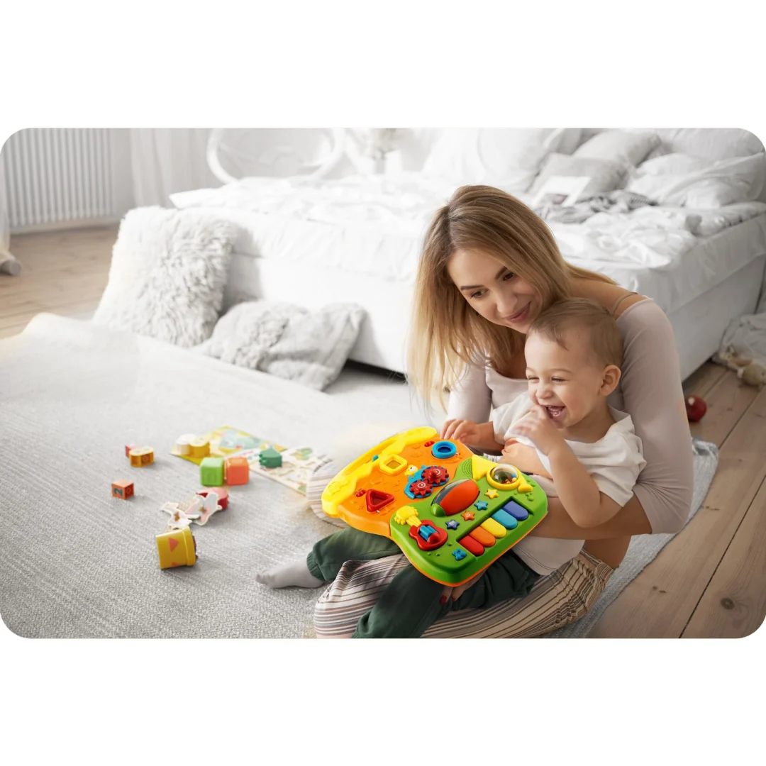Edukativna hodalica s glazbom 2 u 1 RK-744 Ricokids bijela_6