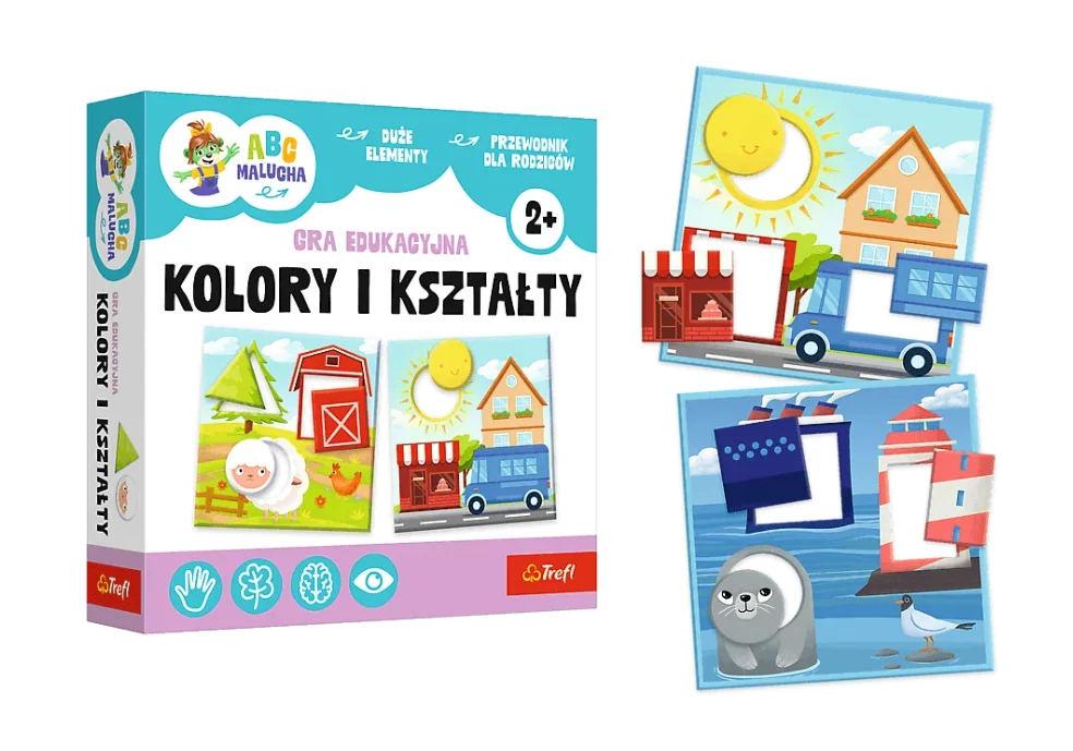 Edukativna igra Boje i oblici ABC za malu djecu Treflik Family Trefl 02904_3