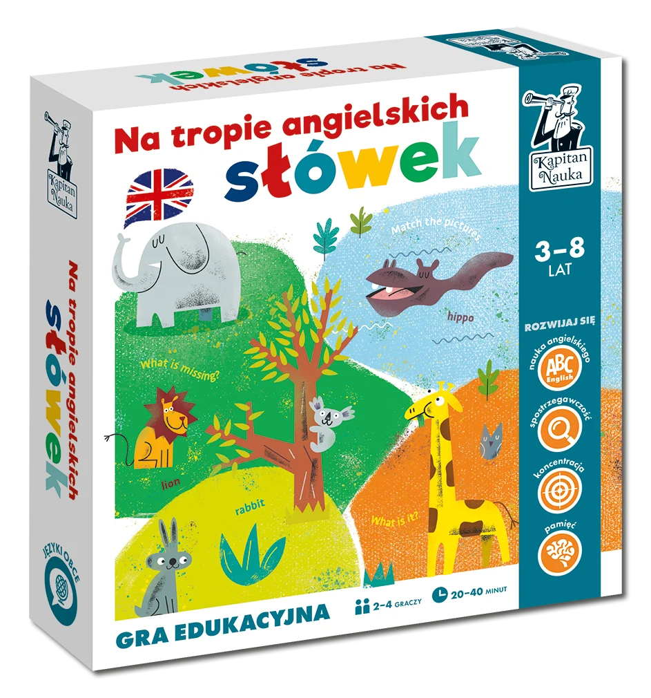 Edukativna igra Tragom engleskih riječi za djecu od 3-8 godina + učenje engleskog jezika_2