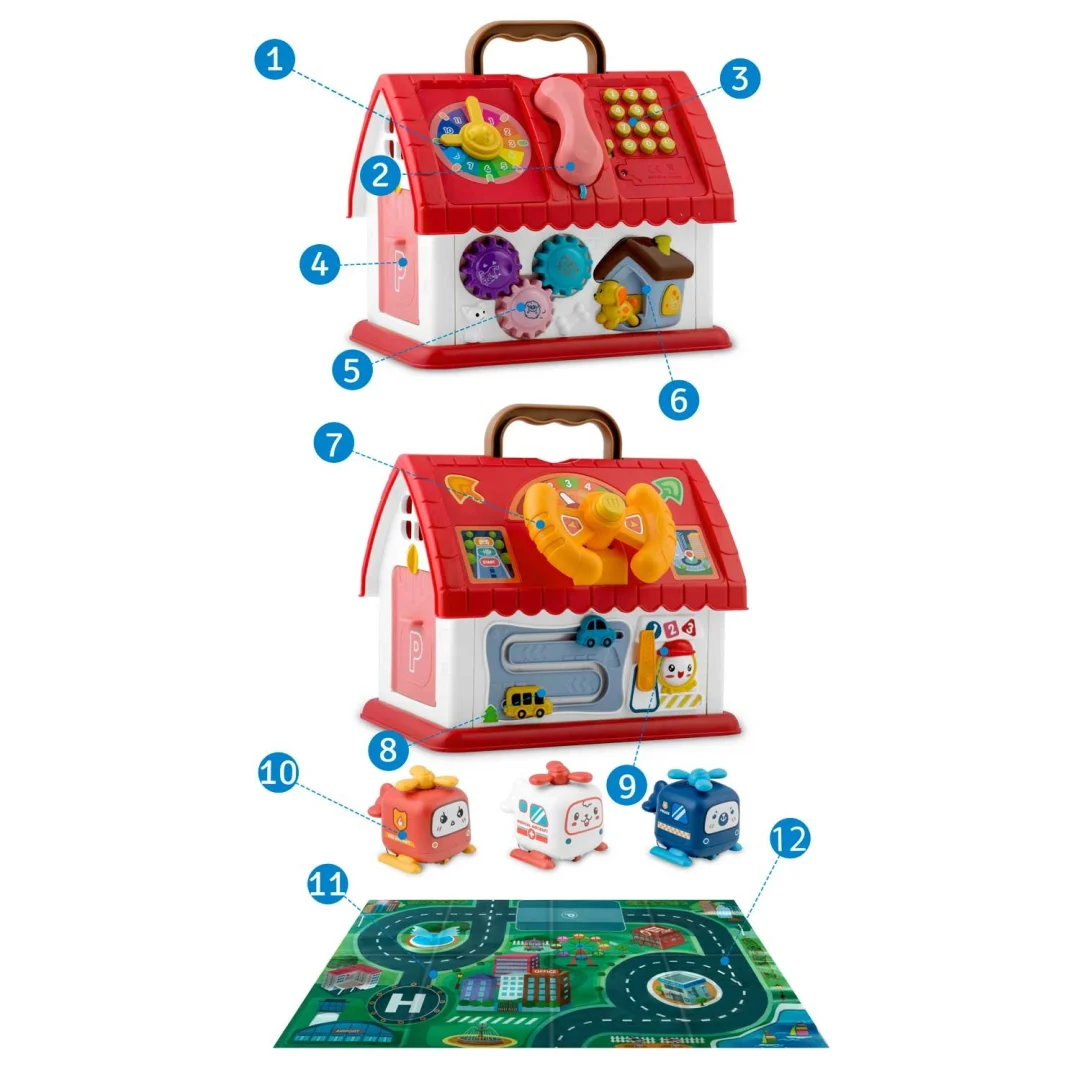 Edukativna kućica s telefonom Ricokids RK-754_7