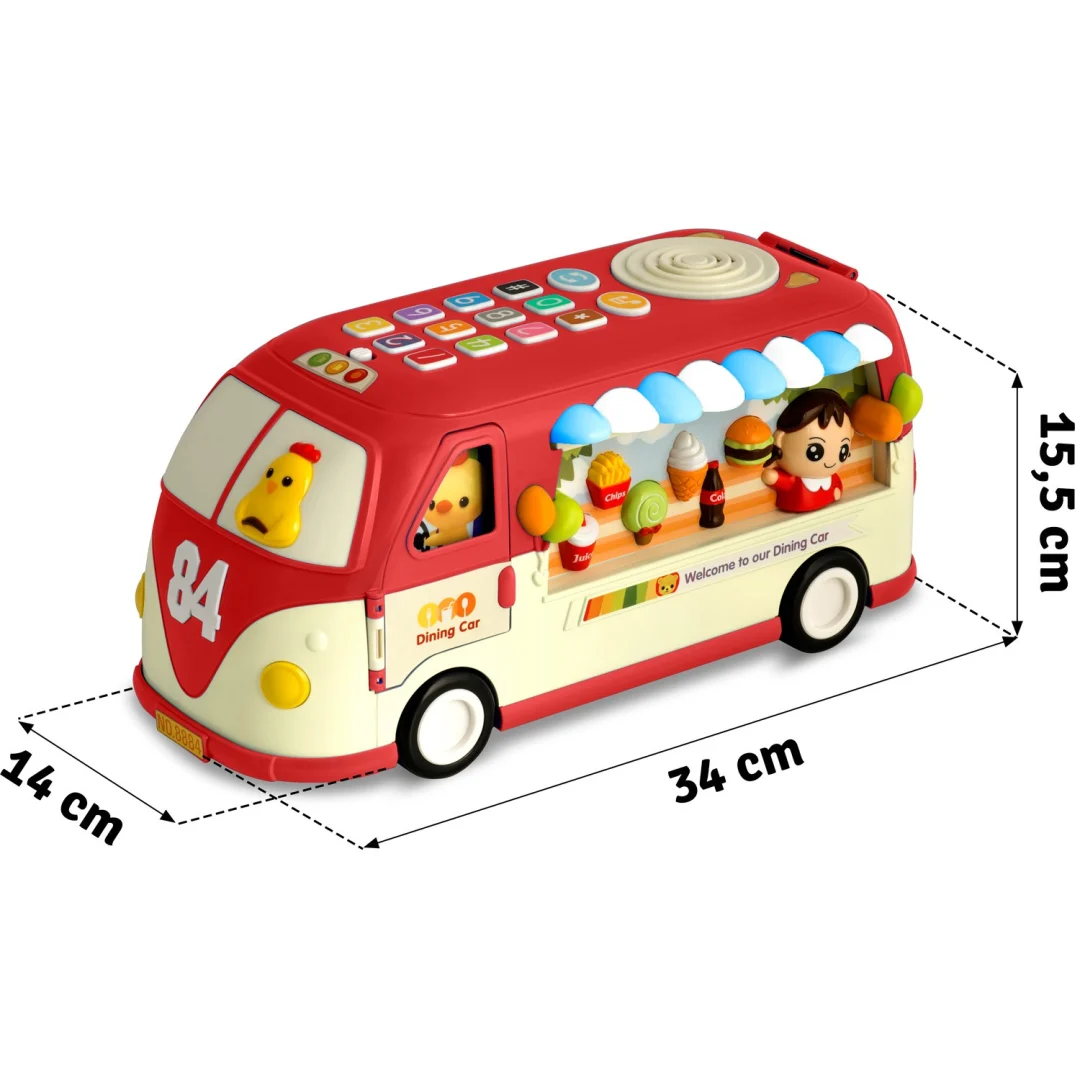 Edukativni autobus Ricokids RK-741 crveni_10