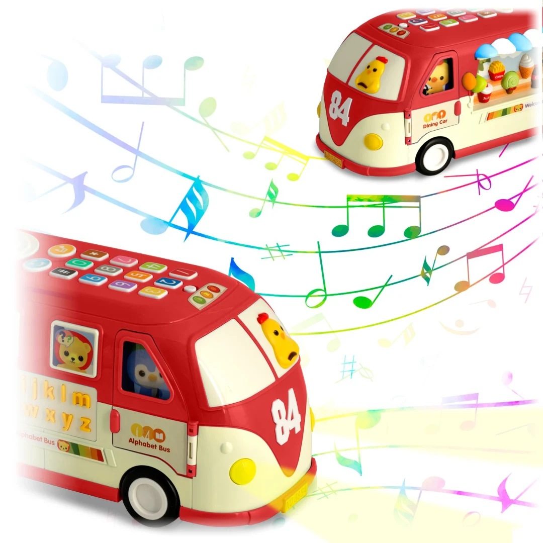 Edukativni autobus Ricokids RK-741 crveni_11