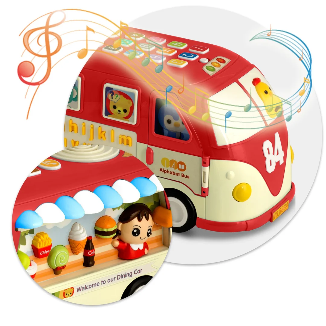 Edukativni autobus Ricokids RK-741 crveni_12