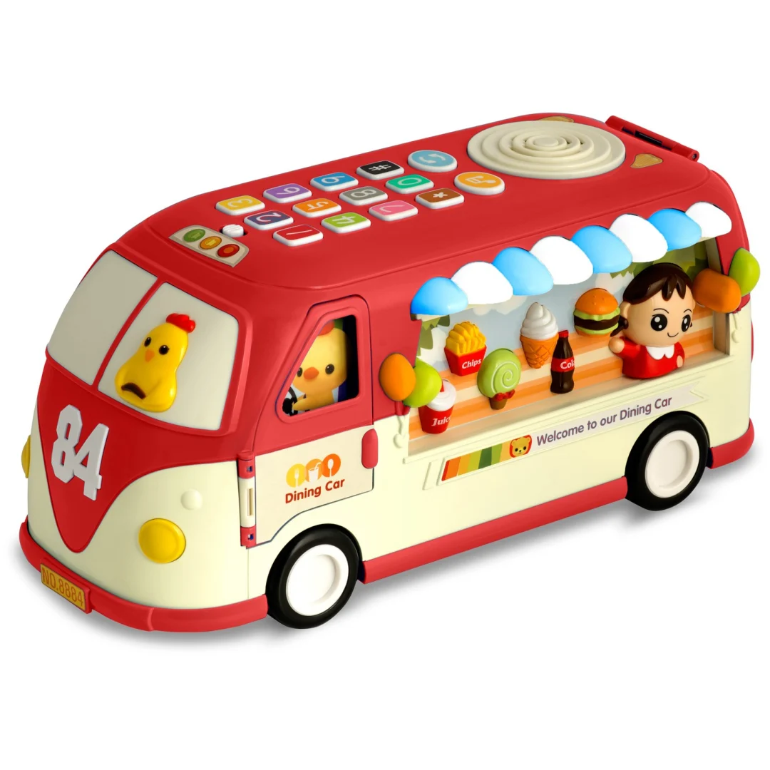Edukativni autobus Ricokids RK-741 crveni_2