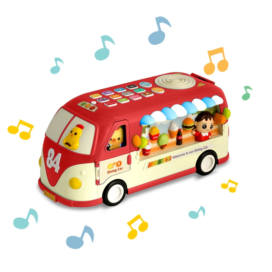 Edukativni autobus Ricokids RK-741 crveni_5