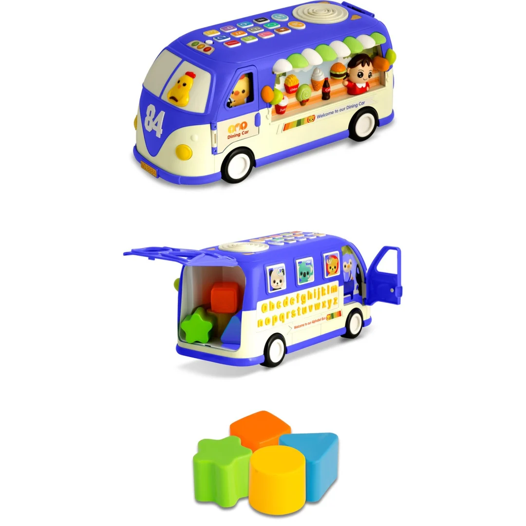 Edukativni autobus Ricokids RK-741 plavi_7