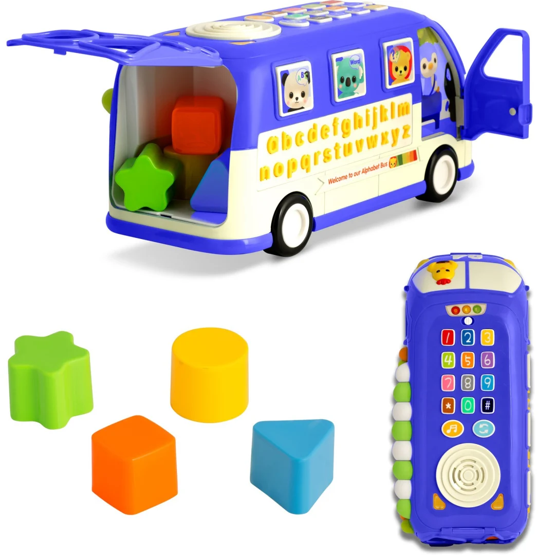Edukativni autobus Ricokids RK-741 plavi_8