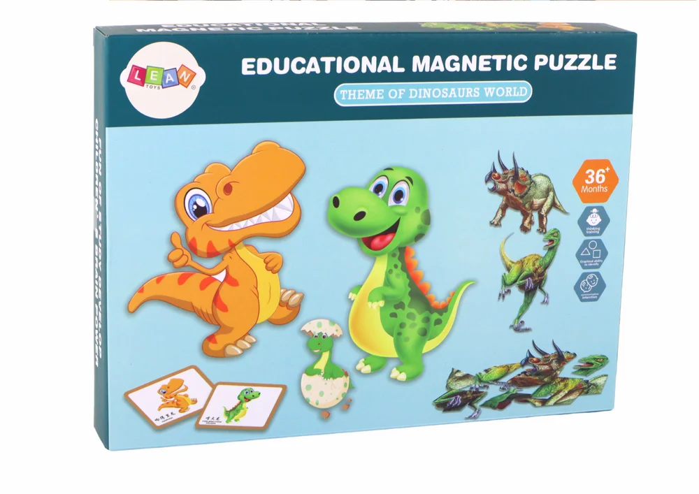 Edukativni magnetski set slagalica s dinosaurima_5