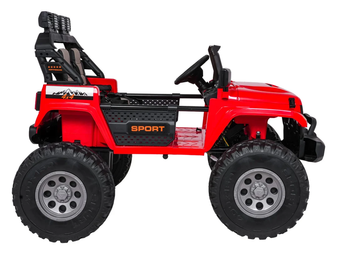 Ekstremno sportsko 4x4 vozilo promjenjive veličine, crveno_10