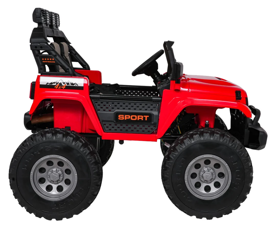 Ekstremno sportsko 4x4 vozilo promjenjive veličine, crveno_19