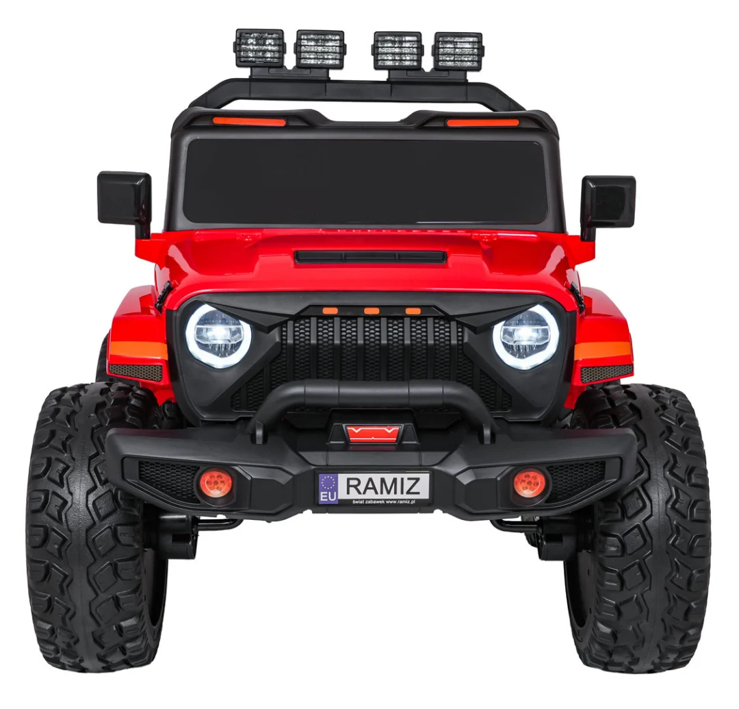 Ekstremno sportsko 4x4 vozilo promjenjive veličine, crveno_4